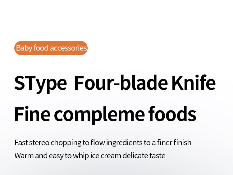 Supply Cross-Border Foreign Trade Hot-Selling Small Household Baby Food Processor Kitchen Baby Small Capacity Puree Blender