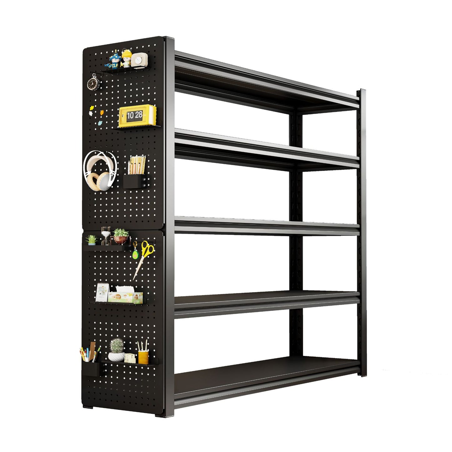 Home Storage Rack Multi-layer Organizer Floor-standing Living Room Balcony Kitchen Storage Rack Miscellaneous Organizer Iron Shelf