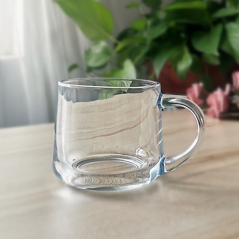ins Glass Cup with Straw Milk Breakfast Cup Cute Cartoon Graduated Cup with Lid Spoon Gift Customization logo