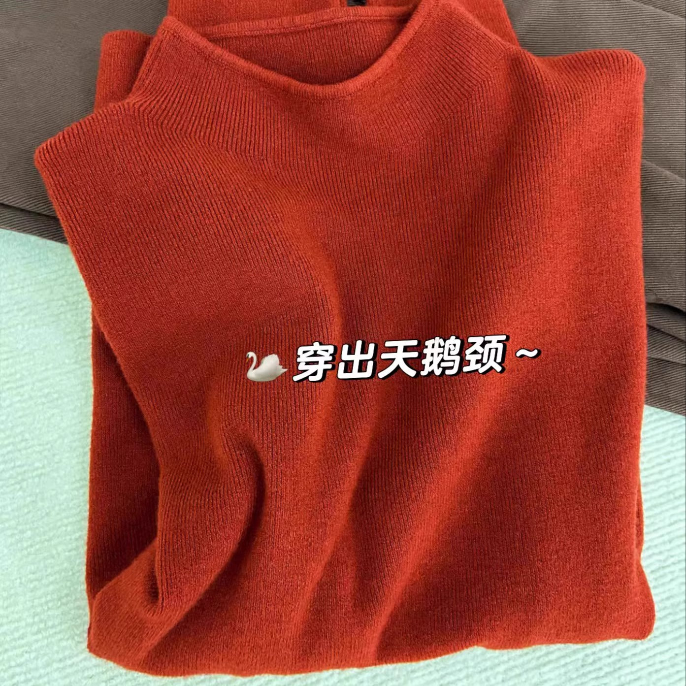 Soft and Cozy Half Turtleneck Knitted Sweater for Women, Autumn and Winter Versatile Top, Korean Style Slimming Solid Color Inner Layer, Mid-Neck Sweater, Base Shirt