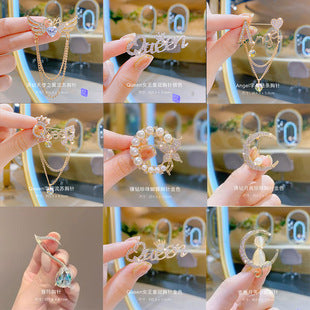Korean Versatile Pearl Bracelet for Women ins Niche Style High-End Titanium Steel Bracelet Couple Bracelets Wholesale