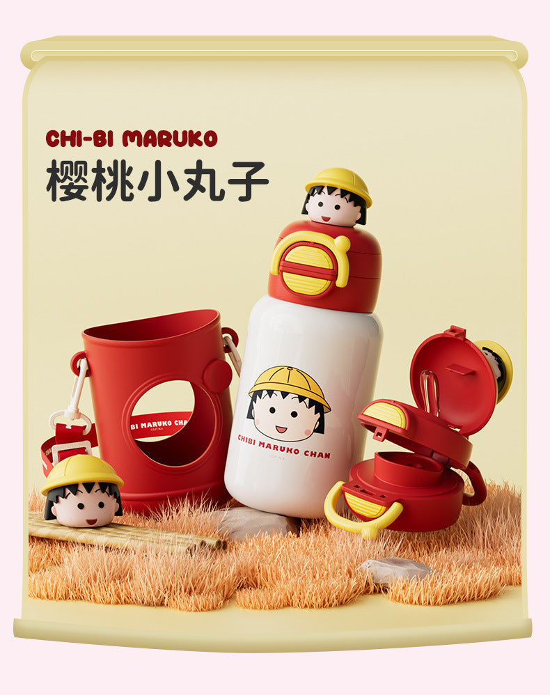 2024Summer New Plush Insulated Cup Anti-drop Crossbody Straw Cup Fashionable Back-to-School Double Drinking Cup http://detail.1688.com/offer/945191485797.html