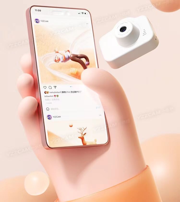 【Hot Sale】High-definition Dual Camera Digital Camera Can Take Photos and Transfer to Mobile Phone Student Party Gift Recording Camera