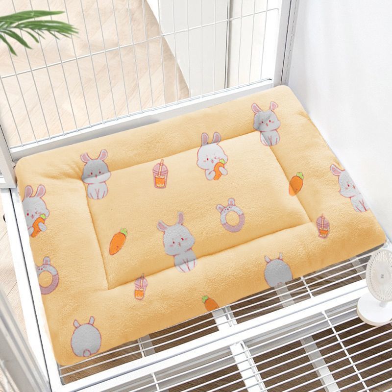 Pet Cat Mat Autumn Winter Thickened Cat Dog Sleeping Mat All-Season Blanket Puppy Nest Cat Nest Cat Cage Su Hong