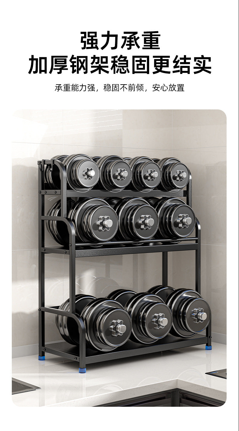 Kitchen Storage Rack Floor-standing Seasoning Rack Countertop Knife Rack Organizer Storage Rack Kitchen Supplies Storage Rack