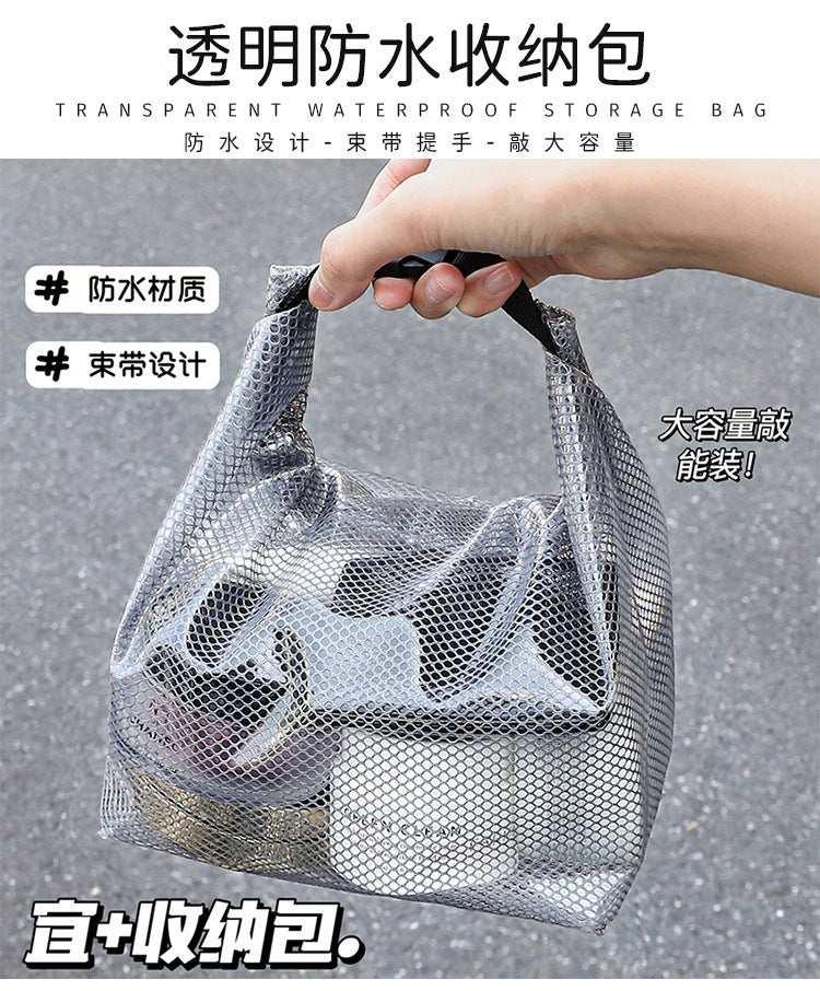 【New Person Reduction5Original】Large Capacity Snap Storage Bag Handheld Portable Travel Bag