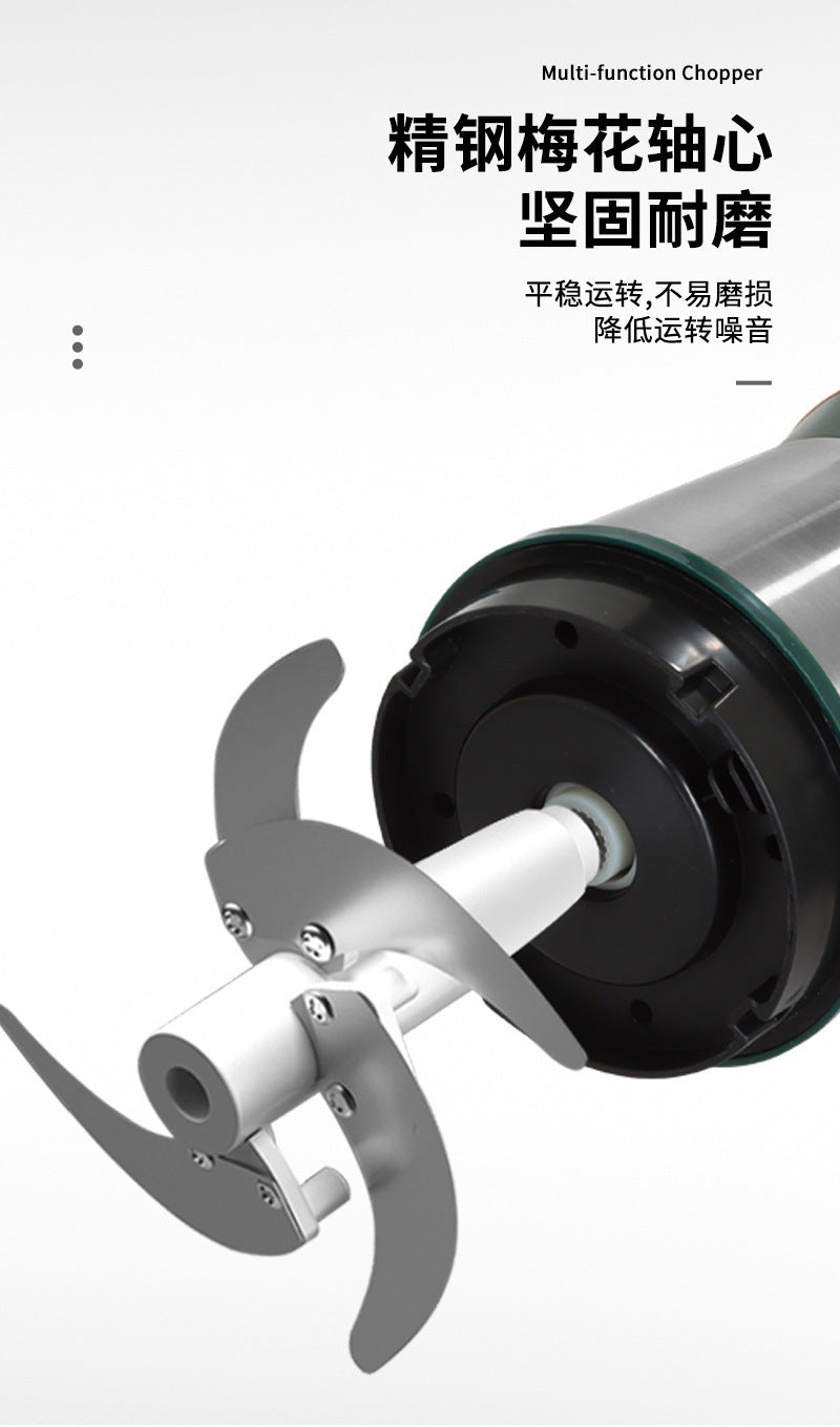Small Household Meat Grinder3Stainless Steel Meat Grinder Electric Meat Mincer Kitchen Meat Chopper