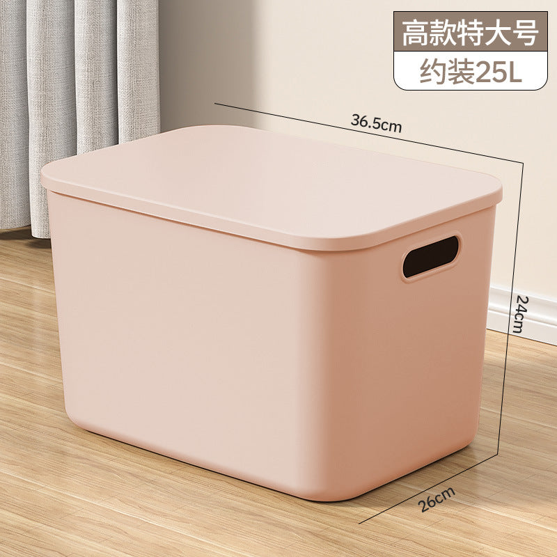 Storage Box Desktop with Lid Plastic Miscellaneous Snacks Cosmetics Box Rectangular Storage Basket Storage Box Organizing Box