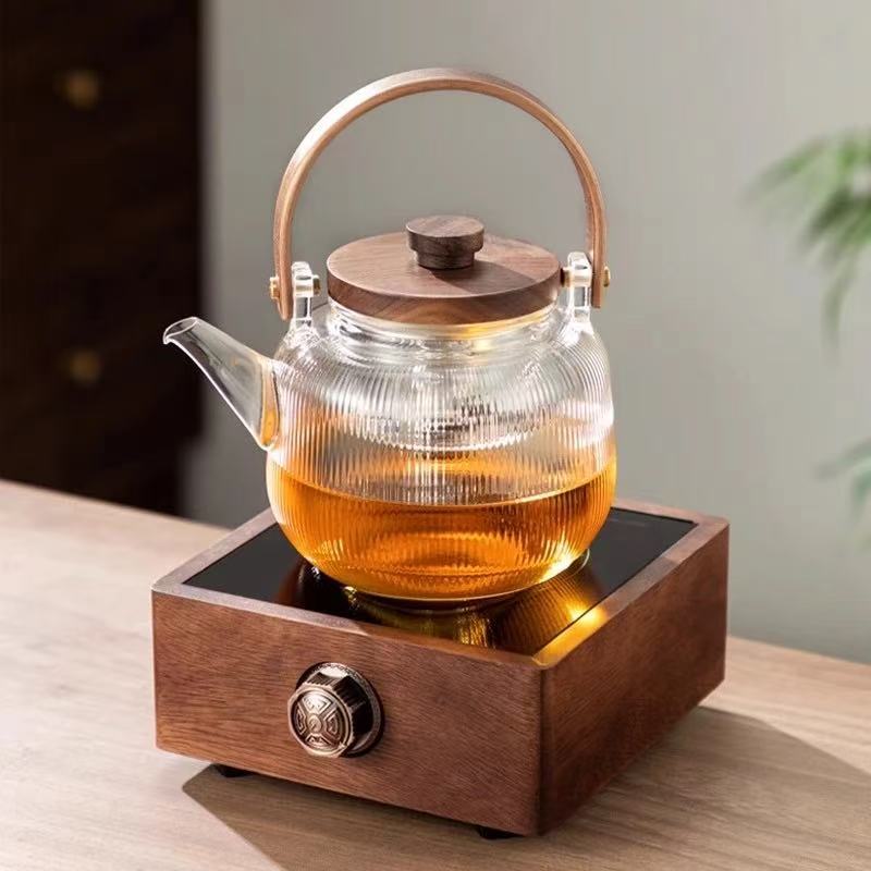 Glass Steaming Teapot 2025 New Kettle Electric Ceramic Stove Tea Set