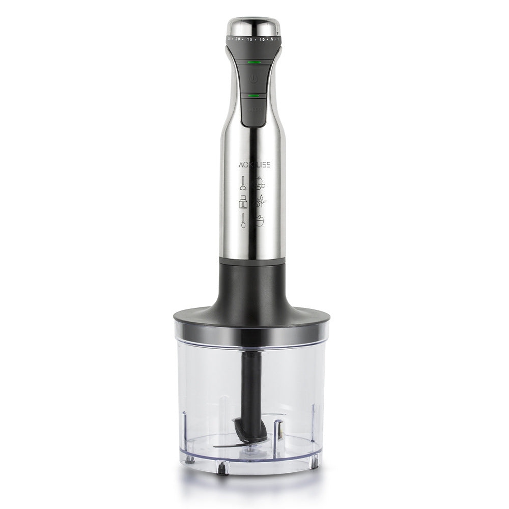 ACKILISS Cross-Border Household Kitchen Handheld 5-in-1 Electric Food Processor Juicer Meat Grinder Egg Beater Cooking Stick