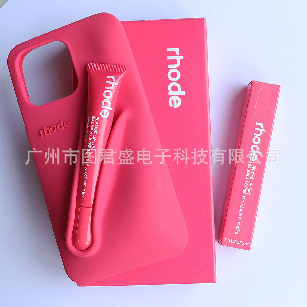 Hayley RHODE Same style high-end version3Set of phone cases, lipstick, and lip gloss boxes2Wholesale Sets