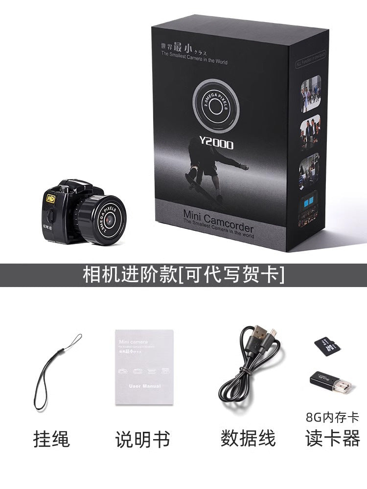 Mini Student Party Thumb Camera Campus ccd Digital birthday gift photo and video children's toy