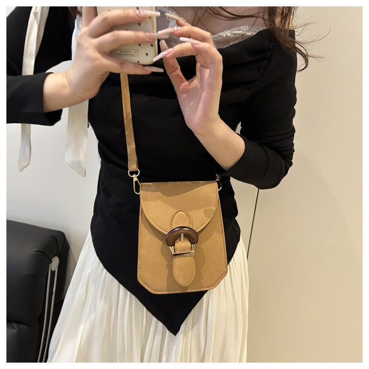 High-end design crossbody bag mini handbag tote bag2025Women's New Fashion Single Shoulder Small Bag Stylish Phone Bag