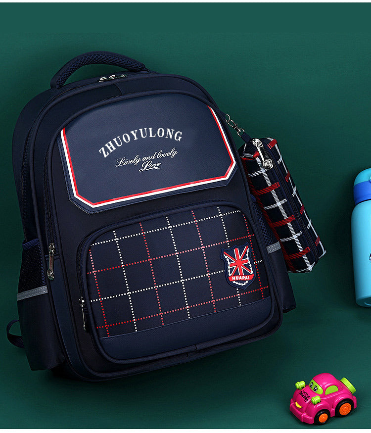 【Get Pencil Case for Free】Back-to-School Season Elementary School Student Backpack for Children1-3-6Grade Backpack6-9-12First Birthday Bag http://detail.1688.com/offer/651534241023.html