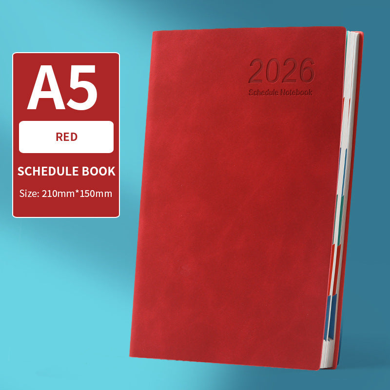 2026Calendar Book Cross-Border English Yearly Calendar Book365Tianji Daily Planner Efficiency Notebook