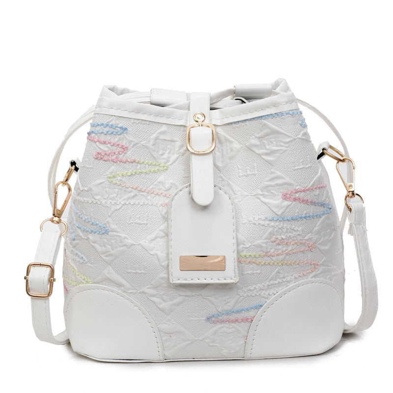 Drawstring Bucket Bag for Women New Style2025High-end Niche Super Popular Single Shoulder Bag Autumn Winter Versatile Crossbody Bag