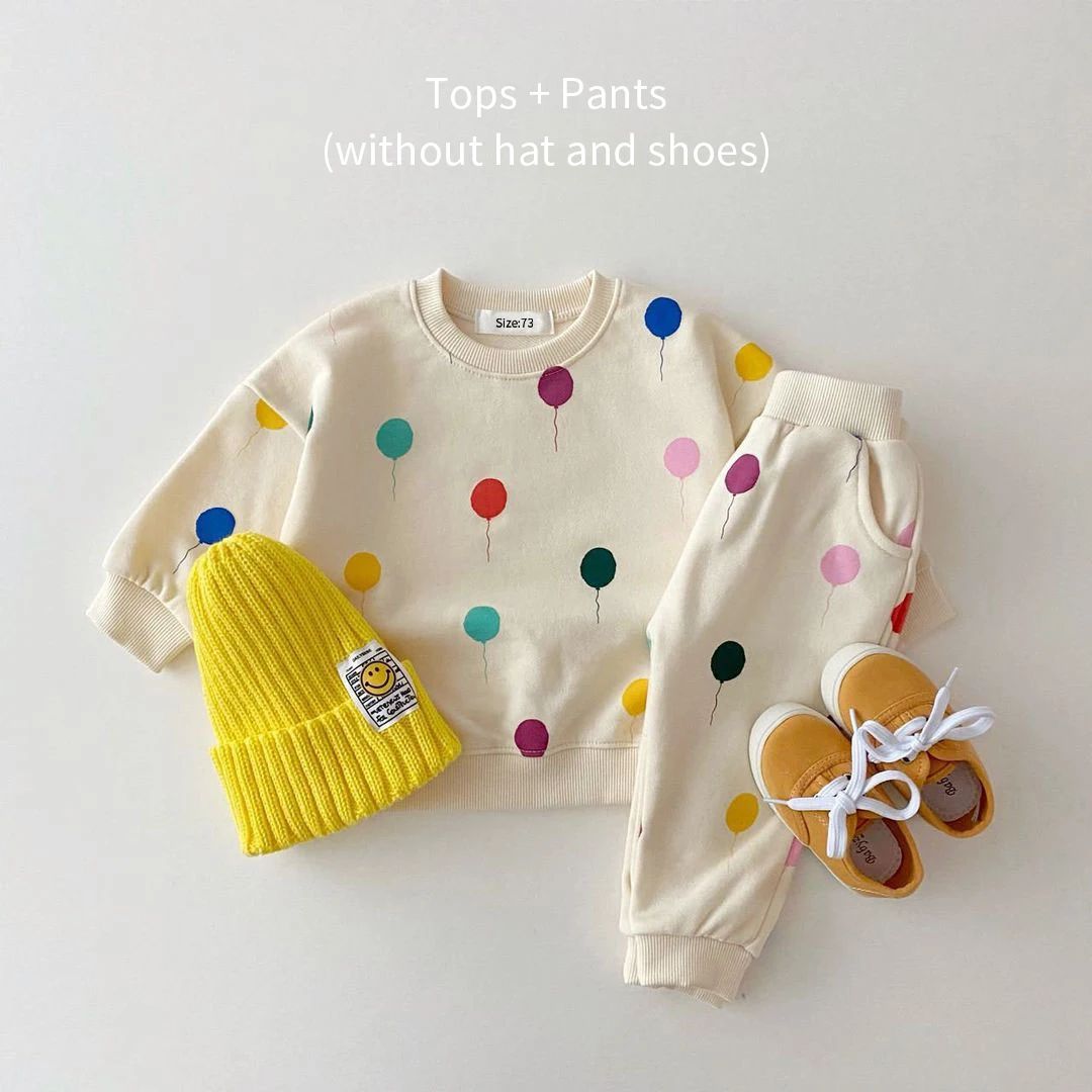 2023 Spring Baby Boys Girls Clothes Sets Children's Suit Kid