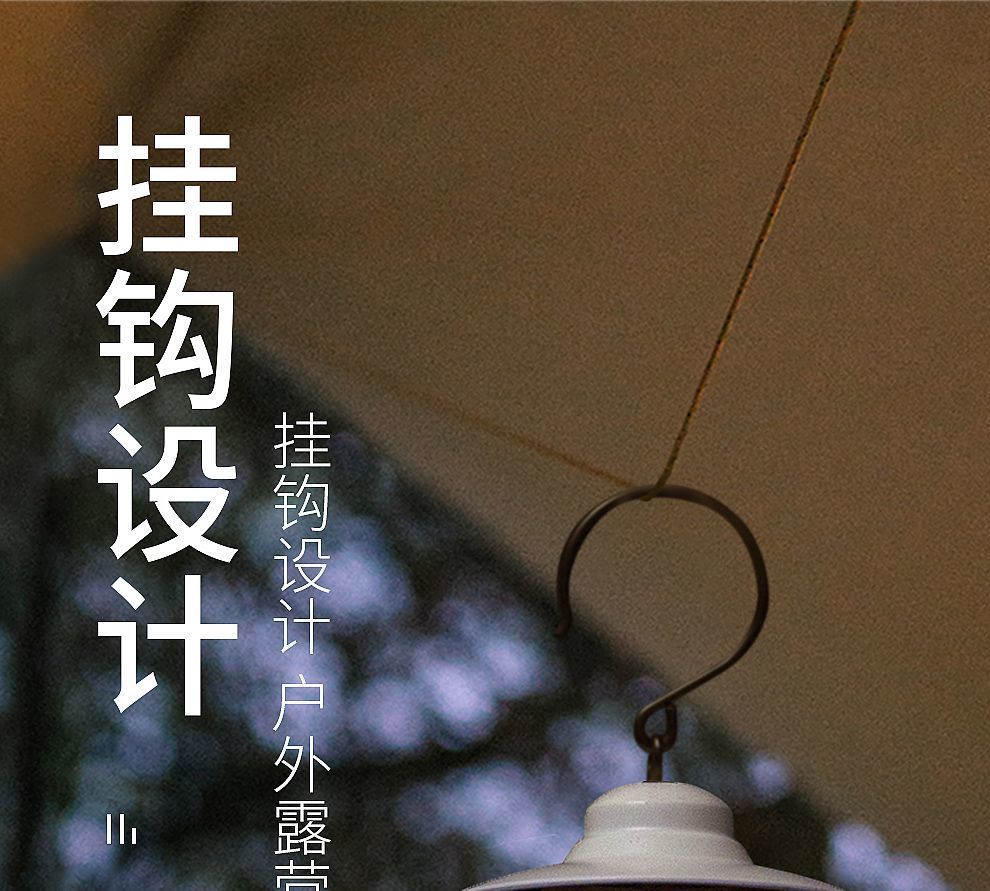 TikTok Hot-Selling Camping Light Atmosphere Light Flame Camping Light Tent Retro Lantern Outdoor Rechargeable Handheld Light Gift