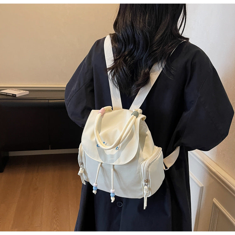Foreign Order Fashion Super Popular Fresh Style Women's Backpack2025New Trendy and Stylish Handbag Commuting Small Backpack for Women