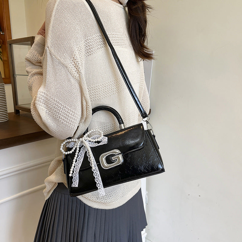 This year's trendy women's bags2025New Fashion Versatile Summer Single Shoulder Crossbody Bag Hot-Selling Small Square Crossbody Bag