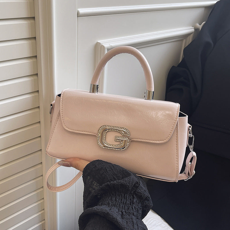 This year's trendy women's bags2025New Fashion Versatile Summer Single Shoulder Crossbody Bag Hot-Selling Small Square Crossbody Bag