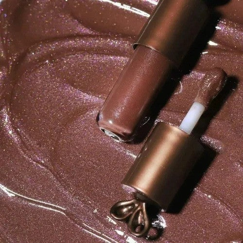 In Stock Brazilian Hot-Selling Little Bunny Black Tube Lip Gloss lipbunny Lip Gloss Lip Glaze Chocolate Color Cross-Border Makeup
