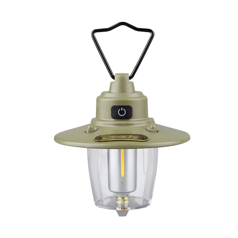 New Retro Camping Lantern Handheld Lantern Outdoor Camping Retro Lantern Lighting Lantern Rechargeable Tent Lantern Camp Lantern Wholesale