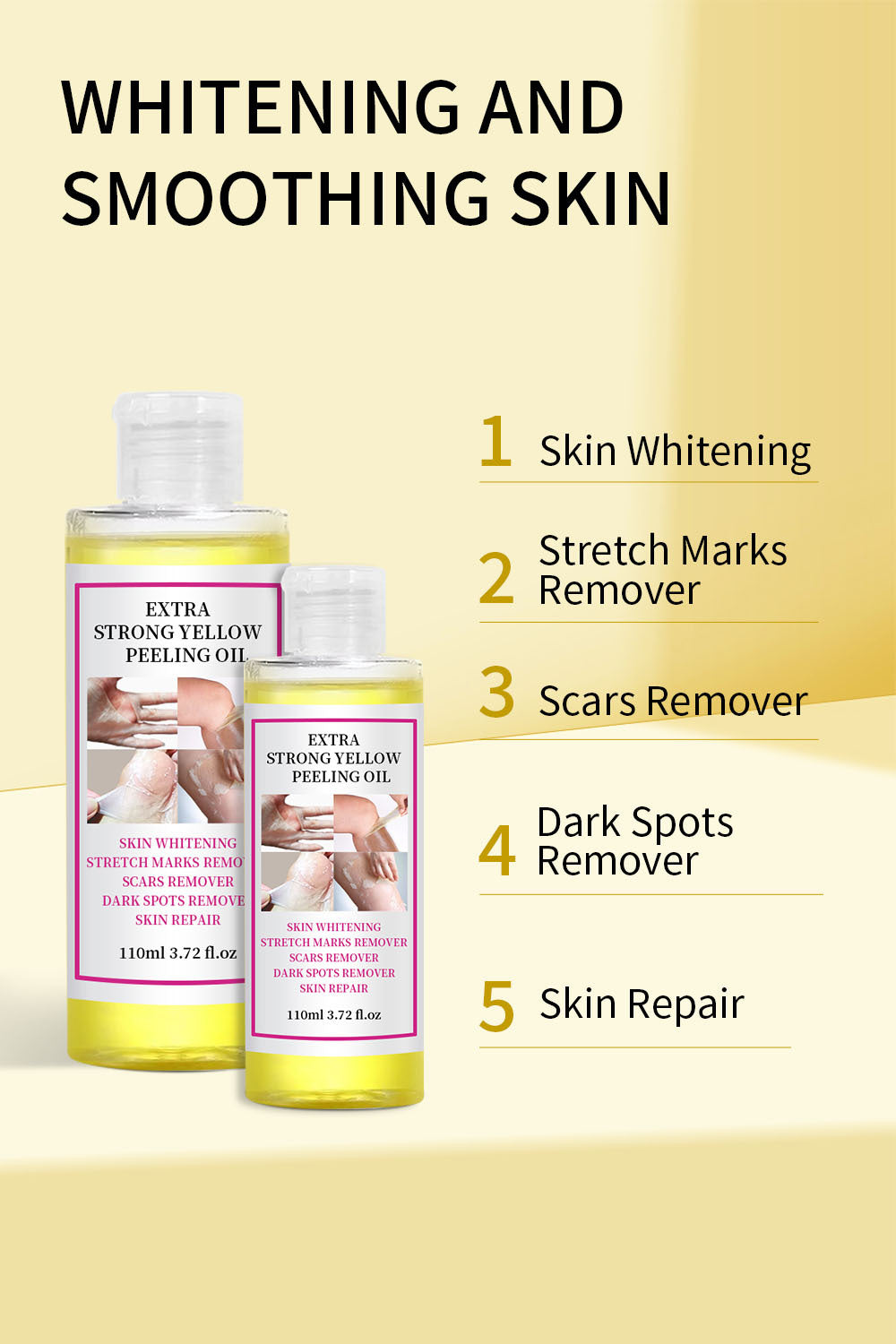 Whitening Peeling Oil for Hands, Feet, Face
