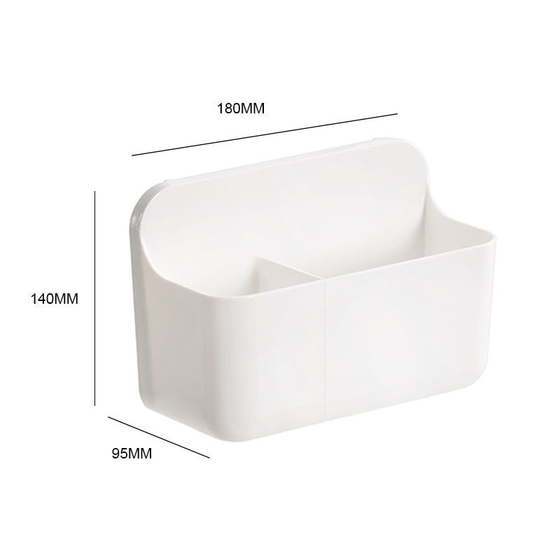 Bathroom Suction Cup Storage Rack Wall-Mounted Draining Rack No-Drill Hanging Rack Toilet Wall Soap Storage