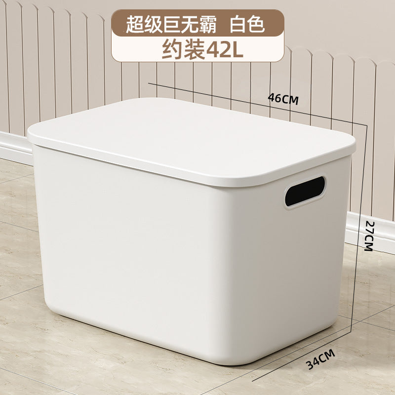 Storage Box Desktop with Lid Plastic Miscellaneous Snacks Cosmetics Box Rectangular Storage Basket Storage Box Organizing Box