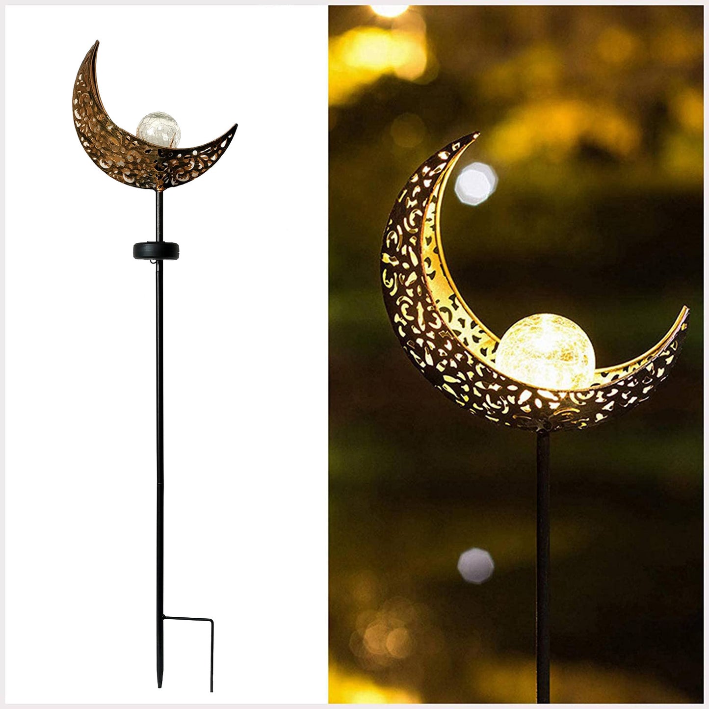 Cross-border hot Solar Light Pineapple Iron Lantern led Copper Wire Light String Outdoor Waterproof Garden Decoration Hanging Lamp
