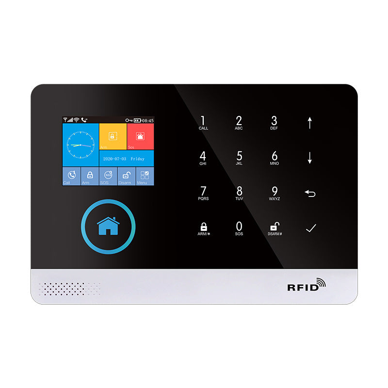 PGST Graffiti Alarm4G Tuya Smart Alarm Host Anti-Theft Alarm Wireless Infrared Infrared Alarm