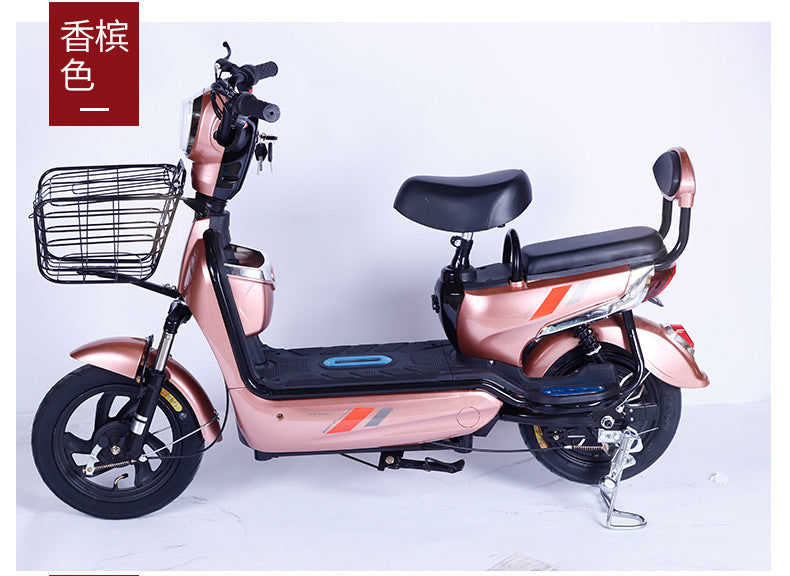 Electric Bike Adult Two-Wheel Electric Bike Battery Bike Electric Bicycle Commuter Bike Leisure Bike48v