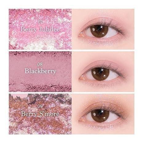 Capel Ice Cream Nine-Color Eyeshadow Palette Pearlescent Matte Rose Palette Under-eye Blush Oat Milk Tea Earth Pure Desire