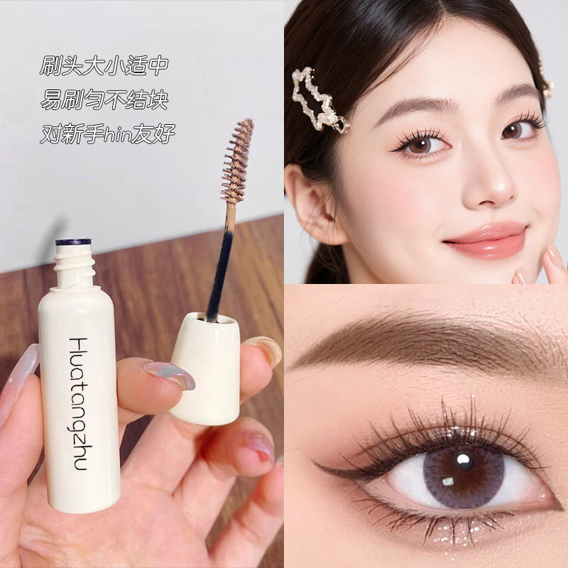 Waterproof Color-Locking Velvet Mist Eyebrow Dye Natural Hair Flow Long-Lasting Smudge-Proof Shaping Distinct Wild Eyebrow Dye Brush