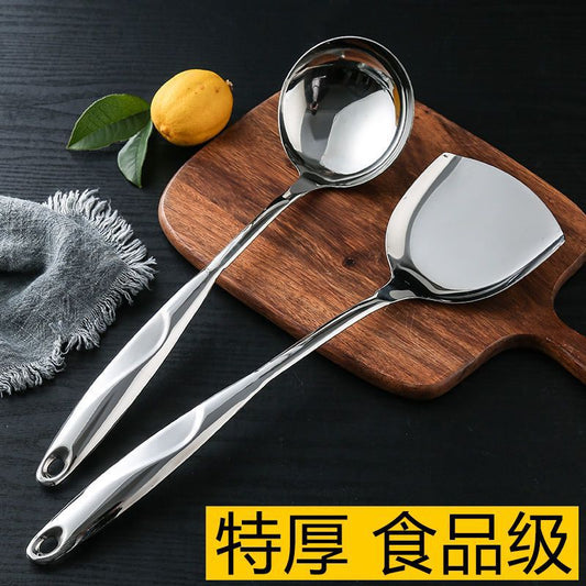 Home Stainless Steel Spatula Cooking Spatula Spoon Set Cooking Spatula Kitchen Cooking Spatula Thickened Roja