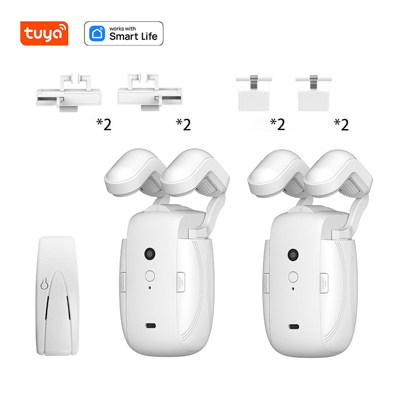 Electric Curtain Motor Smart Home Curtain Assistant Tuya Mobile Remote Control Automatic Smart Curtain Companion