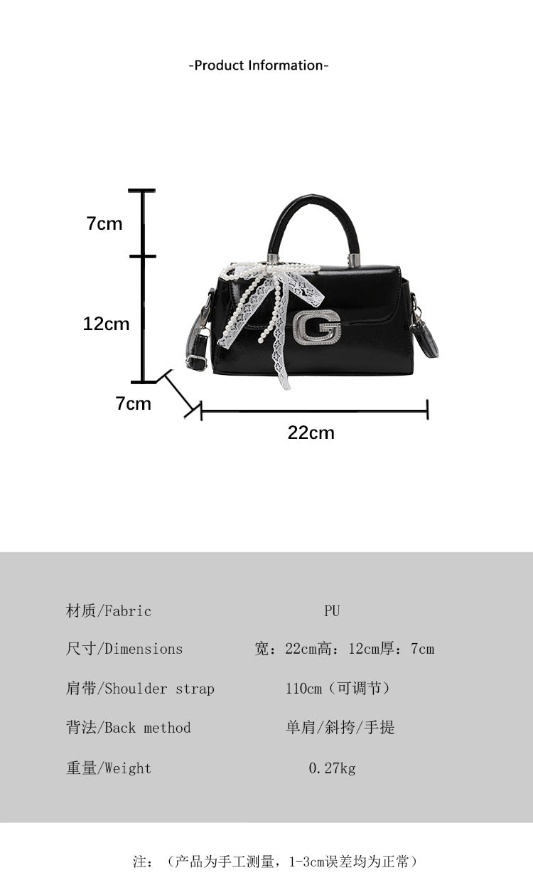 This year's trendy women's bags2025New Fashion Versatile Summer Single Shoulder Crossbody Bag Hot-Selling Small Square Crossbody Bag