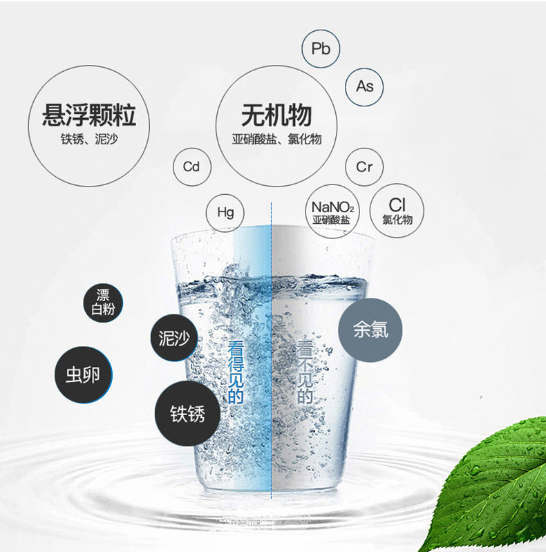 Yikai Steve Household Kitchen Filter Stainless Steel Countertop Direct Drinking Water Purifier Faucet Filter