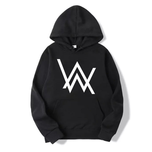European and American Foreign Trade Exclusive Fleece-Lined Hoodie Sweatshirt for Men and Women, Autumn and Winter Couple's Loose Top, Amazon AliExpress