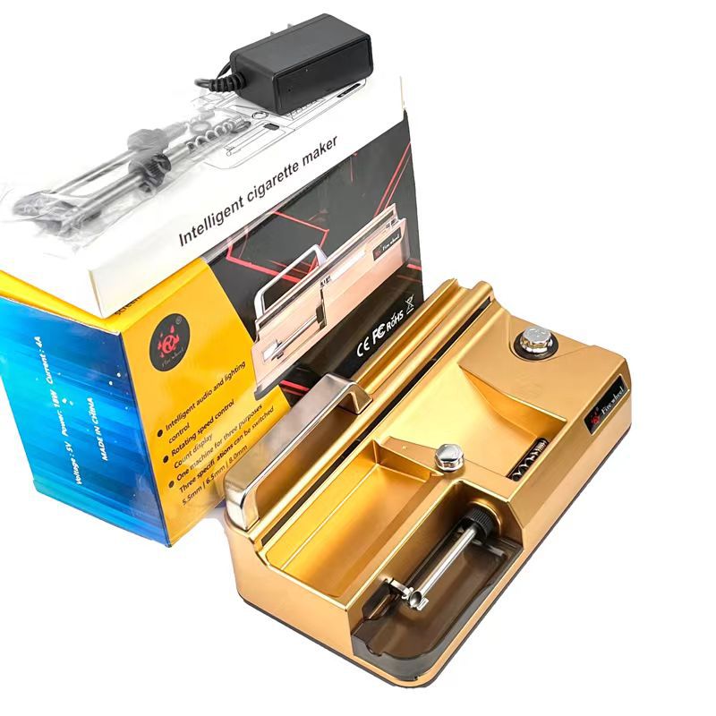 8.0/6.5/5.5mm Fully Automatic Three-in-One Smart Cigarette Rolling Machine Small Cigarette Maker