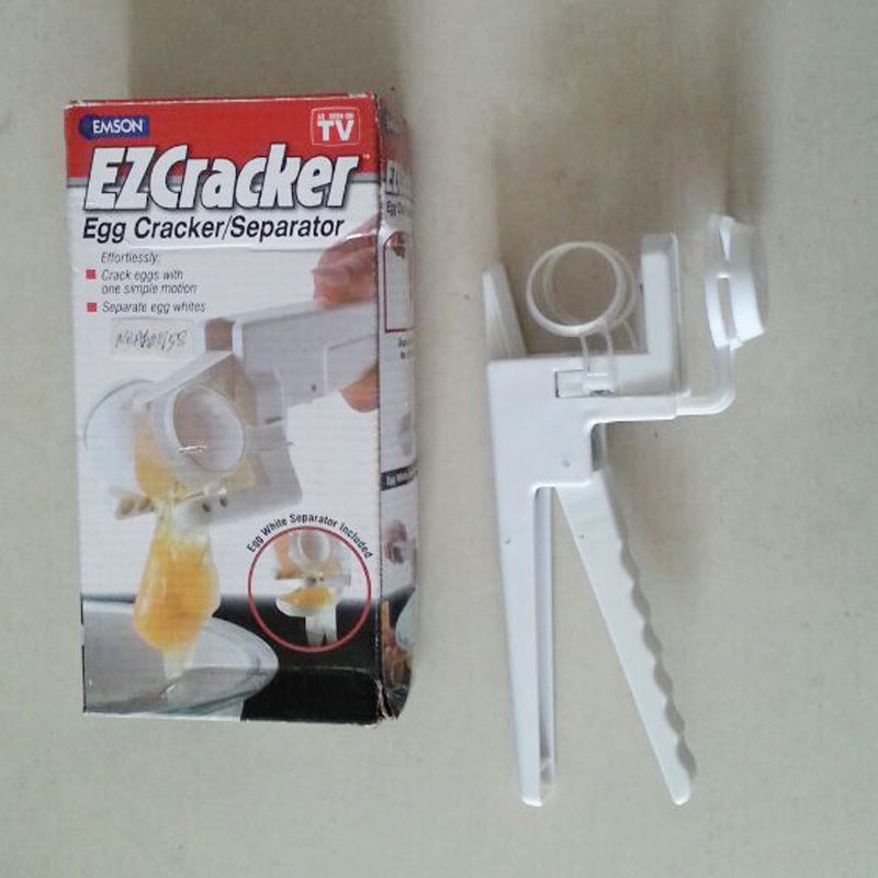 Handheld Egg Opener Egg Cracker Eggshell TV Egg Cutter Egg White Separator Kitchen Gadget