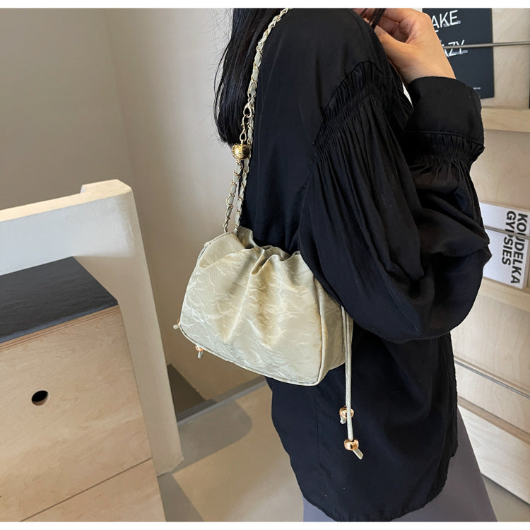 Popular Bags for Women This Year2024New Style Crossbody Bag for Women ins High-end stylish versatile single-shoulder chain bag for women