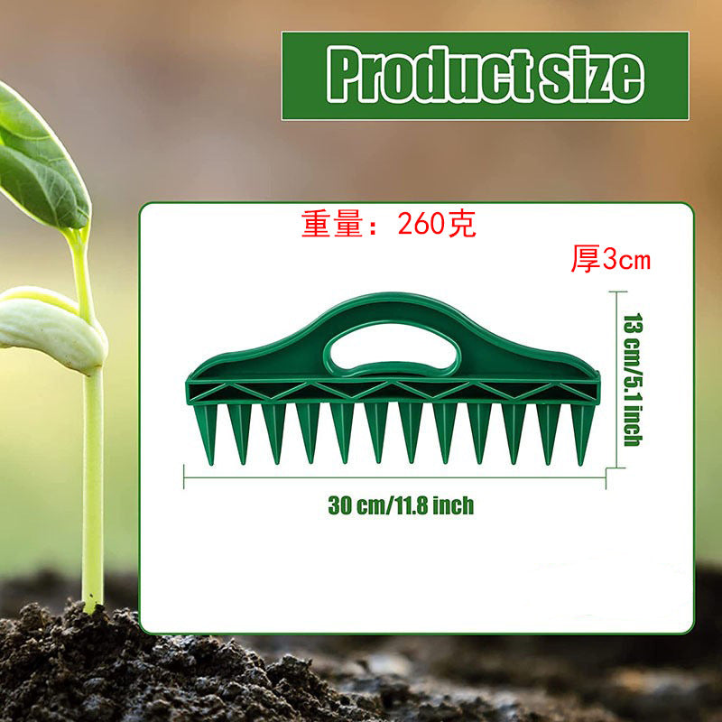Seeding Hole Puncher Soil Quick Hole Puncher Gardening Seed Spacing Tool Vegetable Plant Seeding、Cuttings