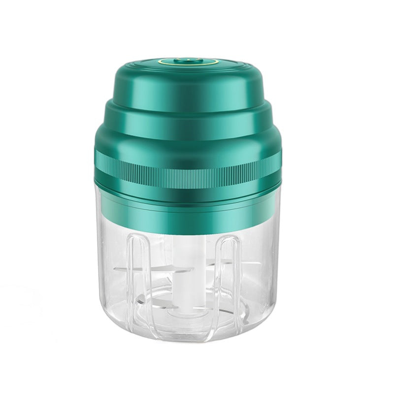 Electric Garlic Masher Kitchen Automatic Garlic Mincer Mini Wireless Household Garlic Crusher Multi-Functional Cooking Machine