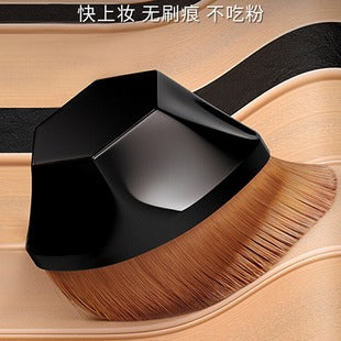 New5Mirror Box Makeup Brush Set with Window Mirror Eye Shadow Soft Bristles Affordable Portable Morandi