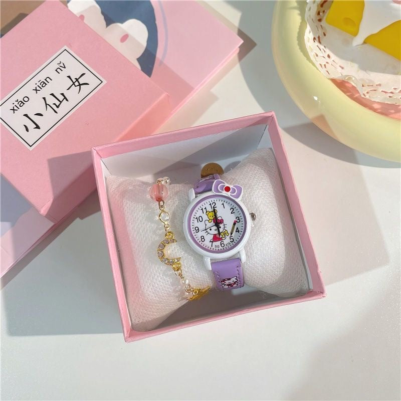 Children's Day Cute Cartoon Kindergarten Graduation Small Gift Boys Girls Forest Style Class Time Children's Watch