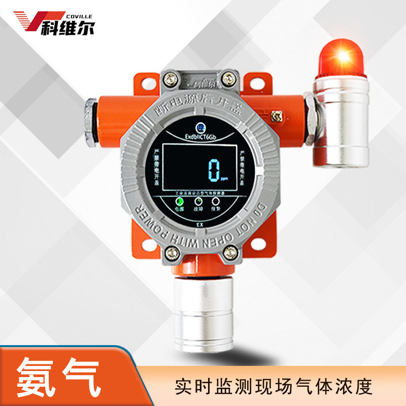 Industrial and Commercial Carbon Monoxide Carbon Dioxide Oxygen Ammonia Gas Alarm Toxic Gas Detector with Complete Qualifications