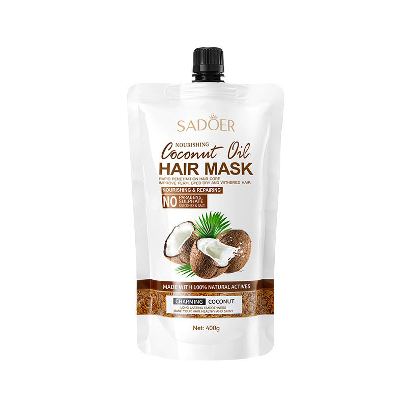 Full English Coconut Oil Body Care Set SADOER Smooth, Soft, Moisturizing, Clean Cross-Border Wholesale