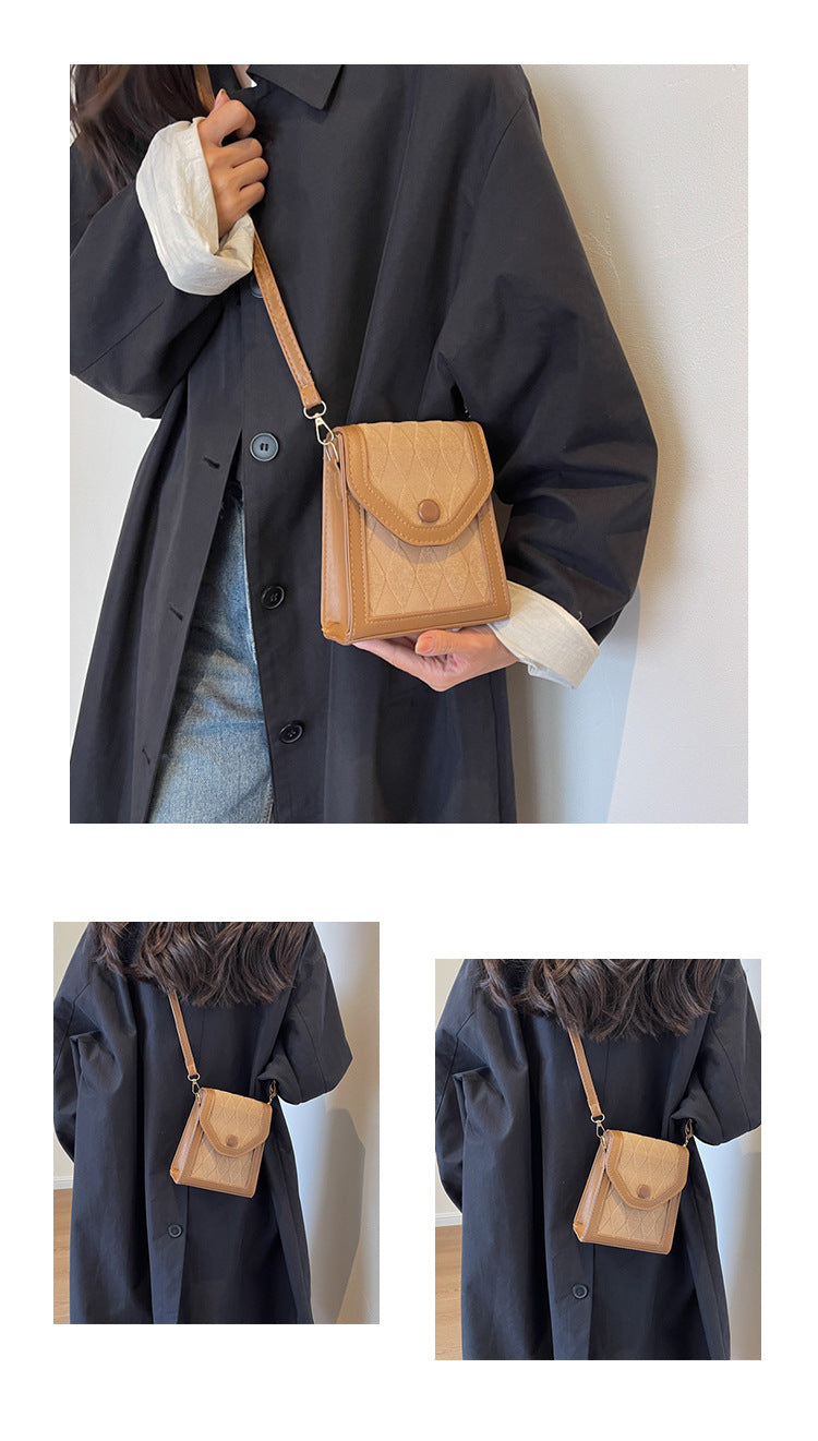 Commuting high-quality crossbody bag for women2023New stylish versatile women's shoulder bag ins Fashionable Phone Bag